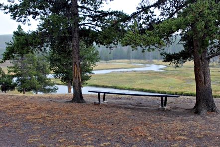 Madison Campground in Yellowstone National Park